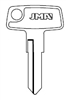 YH24 YAMAHA JMA KEY BLANK