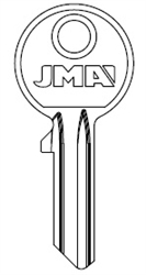 CS91C CISA JMA KEY BLANK