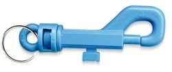 PLASTIC KEY CLIP MODEL  1111 BLUE 20 PIECE BOX