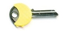 HALF MOON KEY CAP YELLOW 100 PIECE BOX