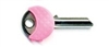 HALF MOON KEY CAP PINK 100 PIECE BOX