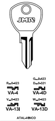 VC34 VACHETTE JMA KEY BLANK