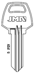 1001D1 CORBIN JMA KEY BLANK