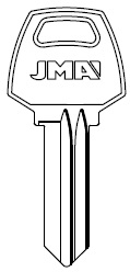 1001GRM CORBIN JMA KEY BLANK