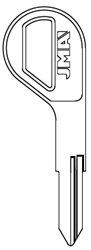 DAT-13 NISSAN JMA KEY BLANK