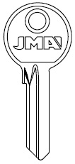 DIX-5D DIXON JMA KEY BLANK