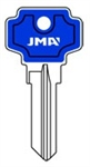 DE6 COLORMATIC BLUE DEXTER JMA KEY BLANK