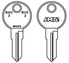 1676 BAU3 BAUER JMA KEY BLANK