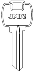 A1054WP FALCON JMA KEY BLANK