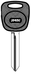 H78P FORD JMA PLASTIC HEAD KEY BLANK