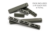 Silicone Rail Covers for M-LOK Handguards