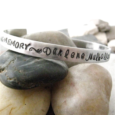 Personalized Memorial Bracelet