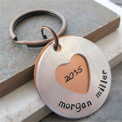 Personalized Graduation Key Chain, Class of 2020