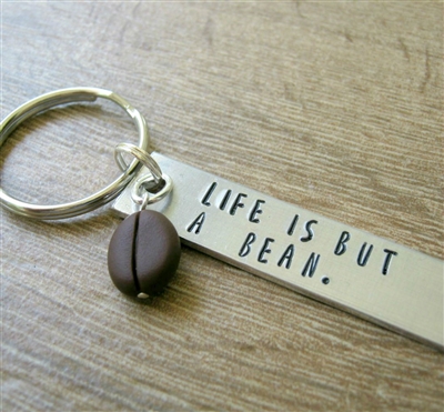 Coffee Key Chain, Life is But a Bean