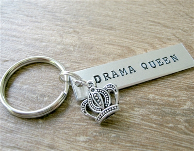 Drama Queen Keychain