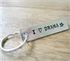 I Love Drama Key Chain, personalized