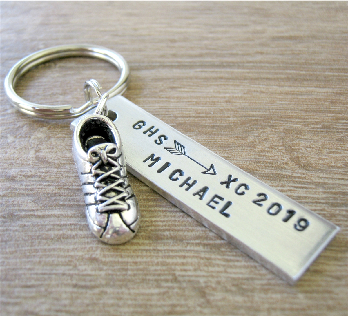 Personalized TRACK Keychain, Bulk Pricing, Senior Gifts, Choose Your Sport,  Track Team Gifts, Track Coach, Track and Field, Running, Sprints 
