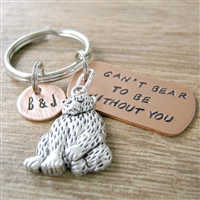 Can't Bear To Be Without You Keychain