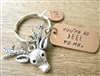 You're So Deer to Me Keychain