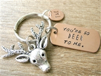 You're So Deer to Me Keychain