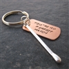 You're My Perfect Match Key Chain, matchstick charm