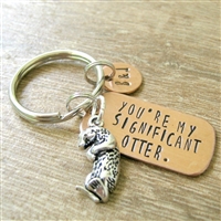 You're My Significant Otter Keychain