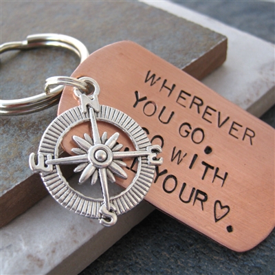 Go With all Your Heart Key Chain