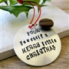 Coffee Ornament, Pour Yourself a Merry Little Christmas