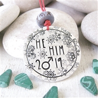 He Him Ornament, Transgender ornament, ftm ornament, Christmas 2020 LGBTQ