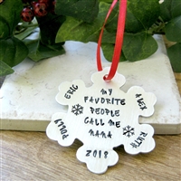 Personalized Nana Ornament, Grandma, Grandmother