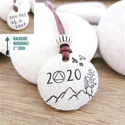 2023 Sobriety Ornament, One Day at a time ornament