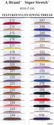 Super Stretch Color Chart