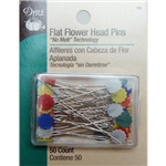 DRITZ 68 Flat Flower Head Pins