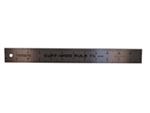 FAIRGATE F14-100 Cuff Wide Ruler 1 1/4 Inch