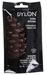 DYLON 87011 Permanent Fabric Dye Dark Brown