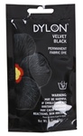 DYLON 87012 Permanent Fabric Dye Velvet Black