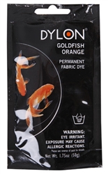 DYLON 87055 Permanent Fabric Dye Goldfish Orange