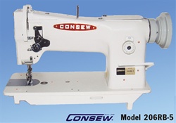 CONSEW 206RB-5 Single Needle Walking Foot Machine