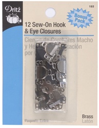 DRITZ D193 Sew On Skirt and Eye Closures