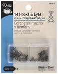 DRITZ D90- Hooks & Eyes Black