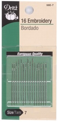 DRITZ D56E- Embroidery Needles