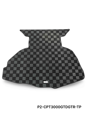 P2M MITSUBISHI 3000GT / DODGE STEALTH 1990-95 RACE TRUNK MAT : DARK GREY