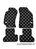 P2M MITSUBISHI 3000GT / DODGE STEALTH 1990-95 RACE FLOOR MATS : DARK GREY