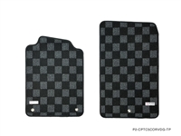 P2M CHEVROLET CORVETTE C5 1997-04 RACE FLOOR MATS : DARK GREY