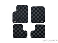 P2M DODGE CALIBER SRT4 2008-09 RACE FLOOR MATS : DARK GREY