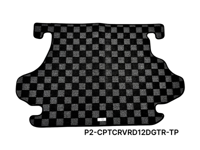 P2M HONDA CRV 1995-01 (RD1/2) RACE TRUNK MAT : DARK GREY