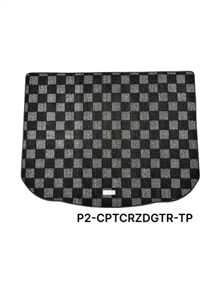 P2M HONDA CRZ 2010-16 (ZF1/ZF2) RACE TRUNK MAT (NON-SUBWOOFER) : DARK GREY