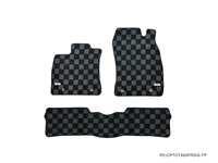 P2M LEXUS CT200/250 HYBRID 2010-17 FRONT + REAR RACE FLOOR MATS : DARK GREY