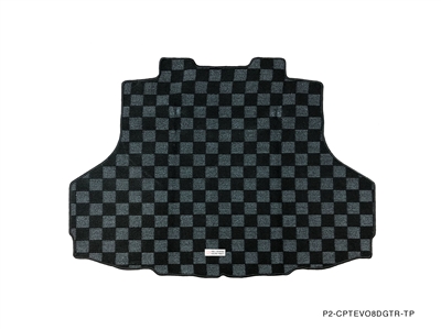 P2M MITSUBISHI EVO 8/9 REAR TRUNK MAT : DARK GREY