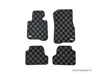 P2M BMW F32/82 4-SERIES (2015-20) COUPE RACE FLOOR MATS : DARK GREY (FRONT/REAR)